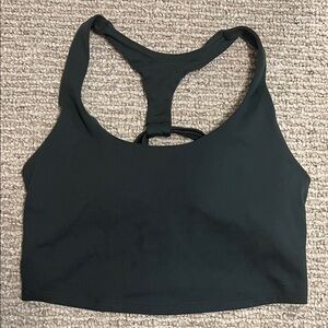 Gilly Hicks Classic Dark Hunter Green Sports Bra